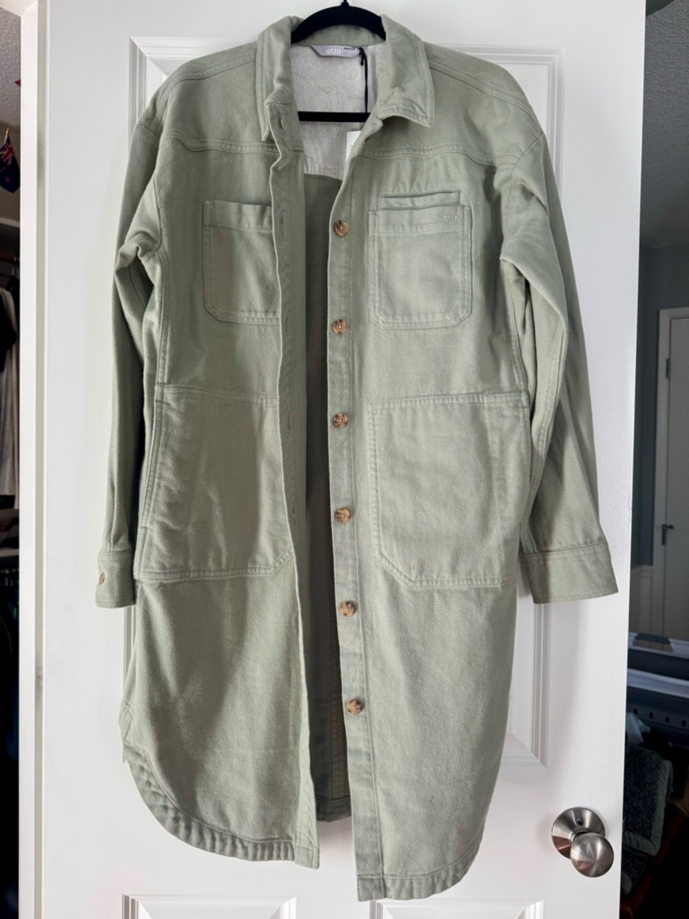 Stio Sage Flannel Overshirt size Small